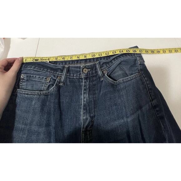 Levi's 514 Jeans Straight Leg Regular Fit Blue Denim Pants Casual Mens 34x30" - Picture 9 of 13